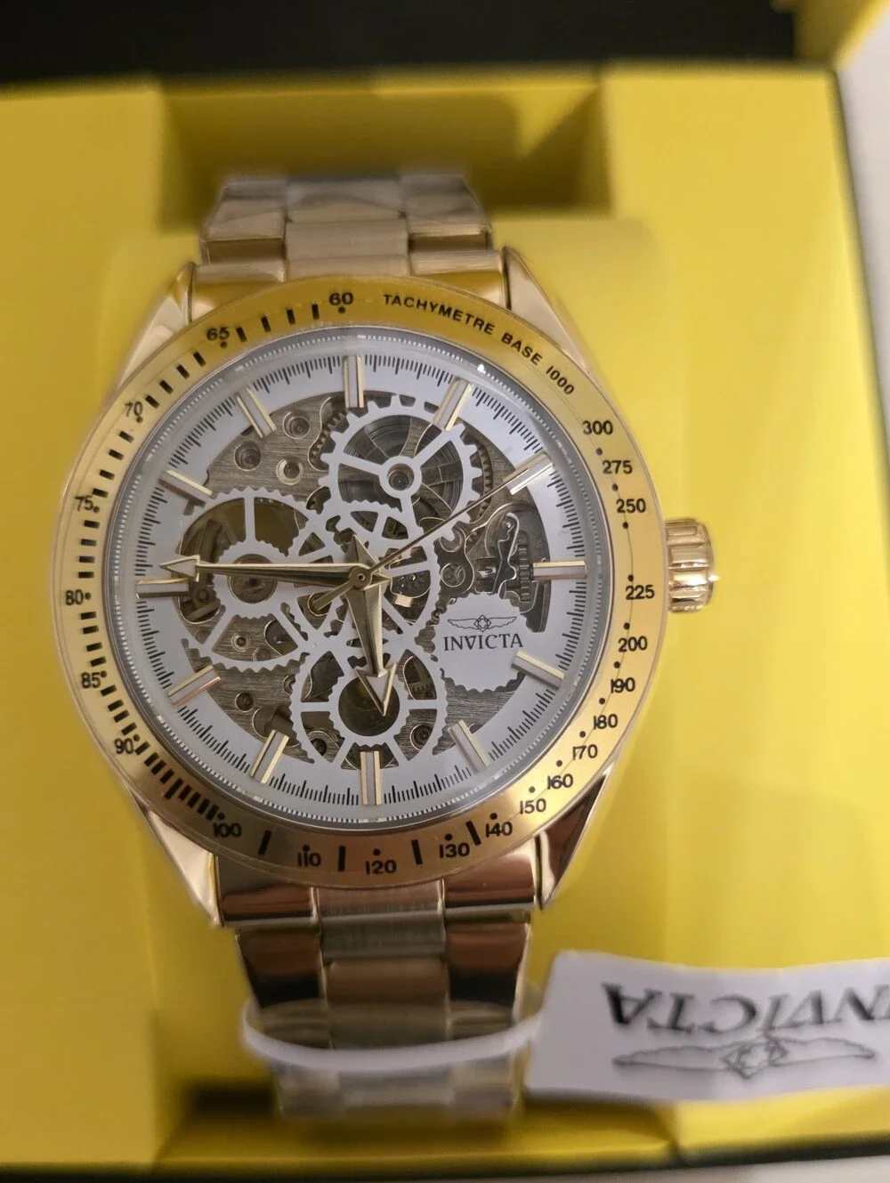 444. Invicta Objet D Art Excelsior Automatic Men's Watch w/ Skeleton Dial - 43mm